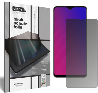 Blickschutzfolie für Oppo F9 Pro matt Schutzfolie  (1)
