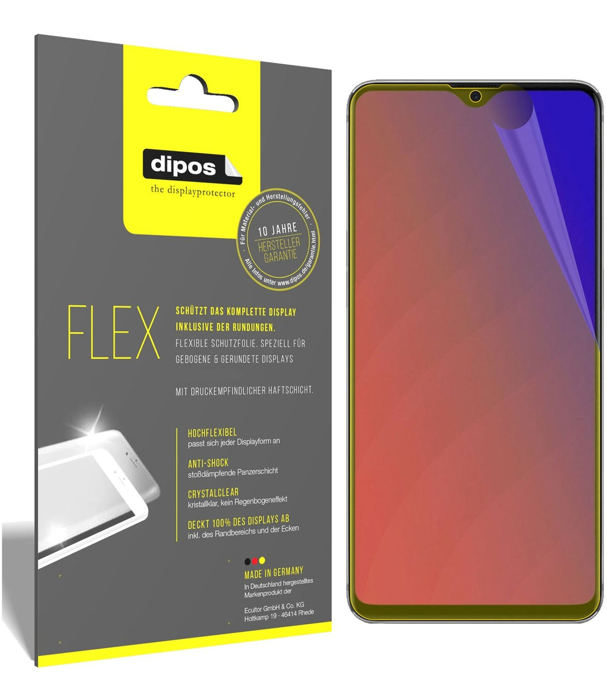 3x 3D Full Cover Schutzfolie für Oppo F9 (1)