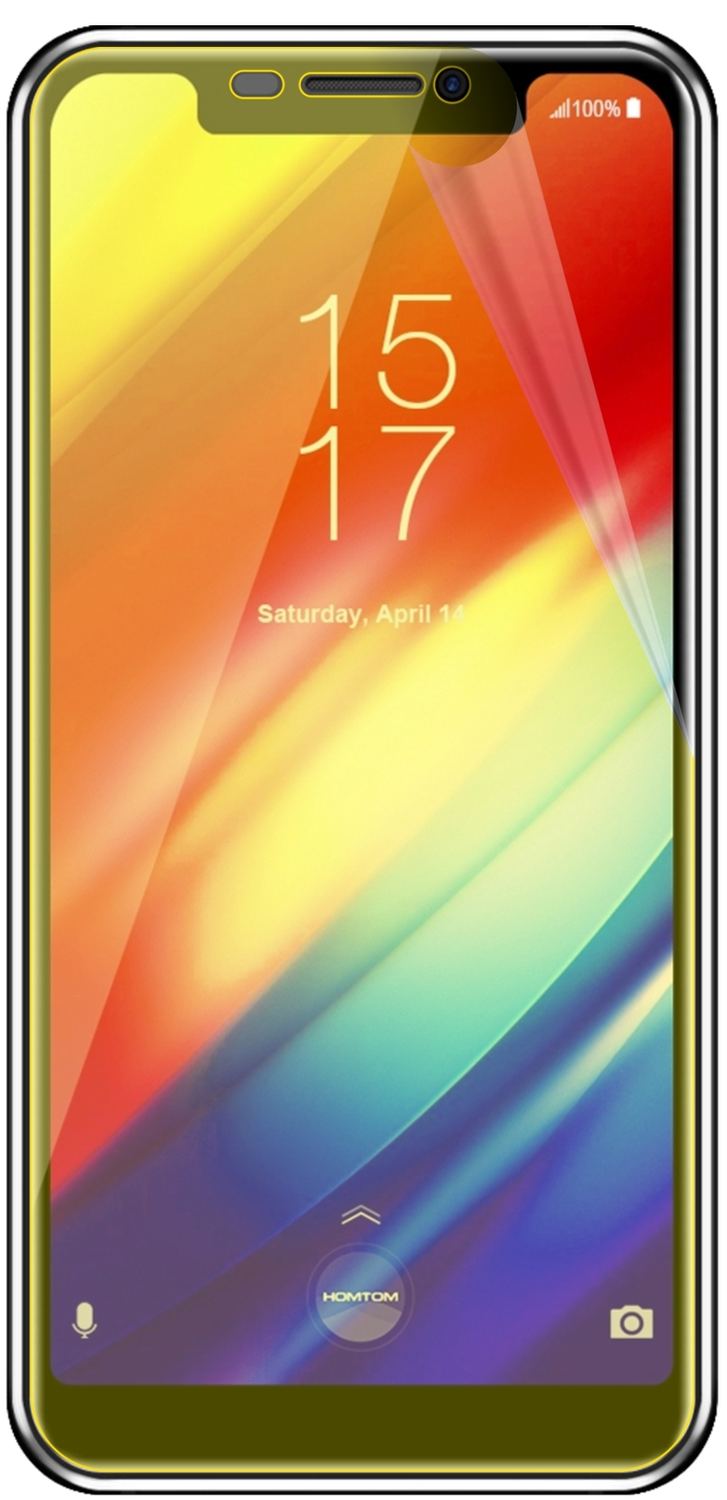 3x 3D Full Cover Schutzfolie für HomTom H10 (3)