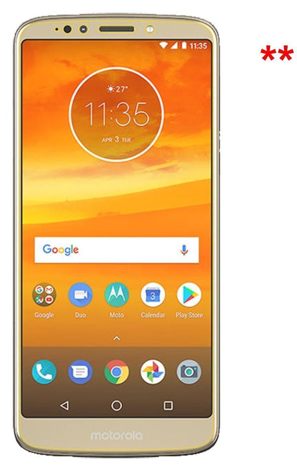5x Schutzfolie klar für Motorola Moto E5 Supra Dis (5)