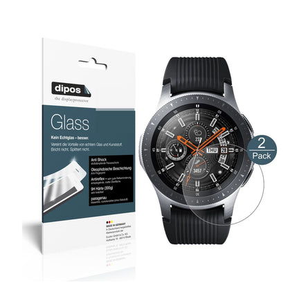 2x 9H Schutzfolie matt für Samsung Galaxy Watch 46 (1)