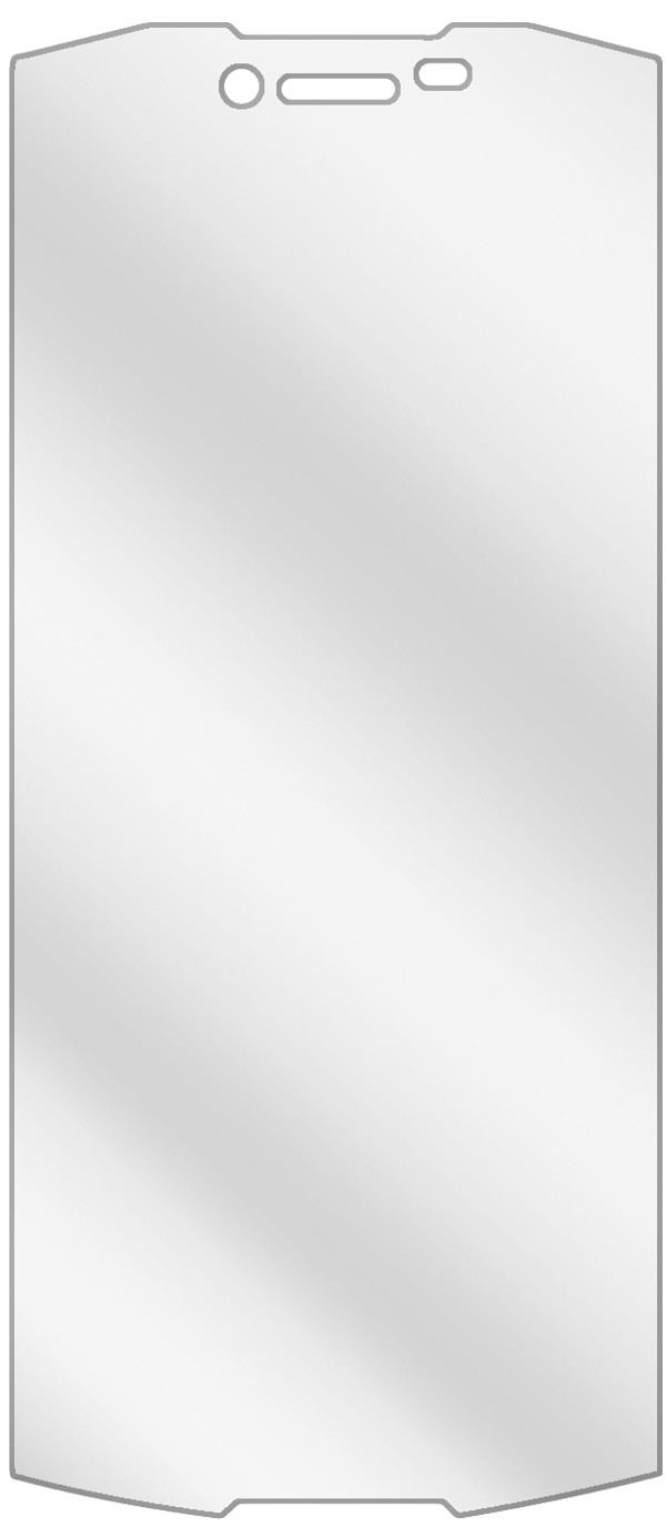 2x Schutzfolie klar für Doogee S55 Display-Schutzf (3)