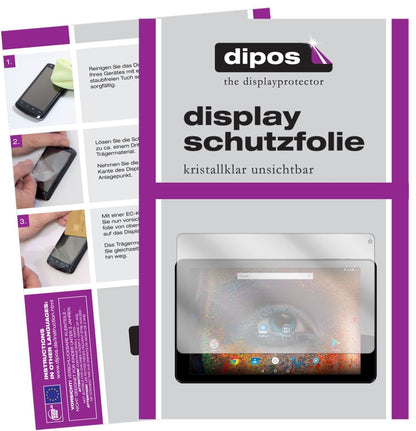 1x Schutzfolie klar für Odys Falcon 10 Plus Displa (2)