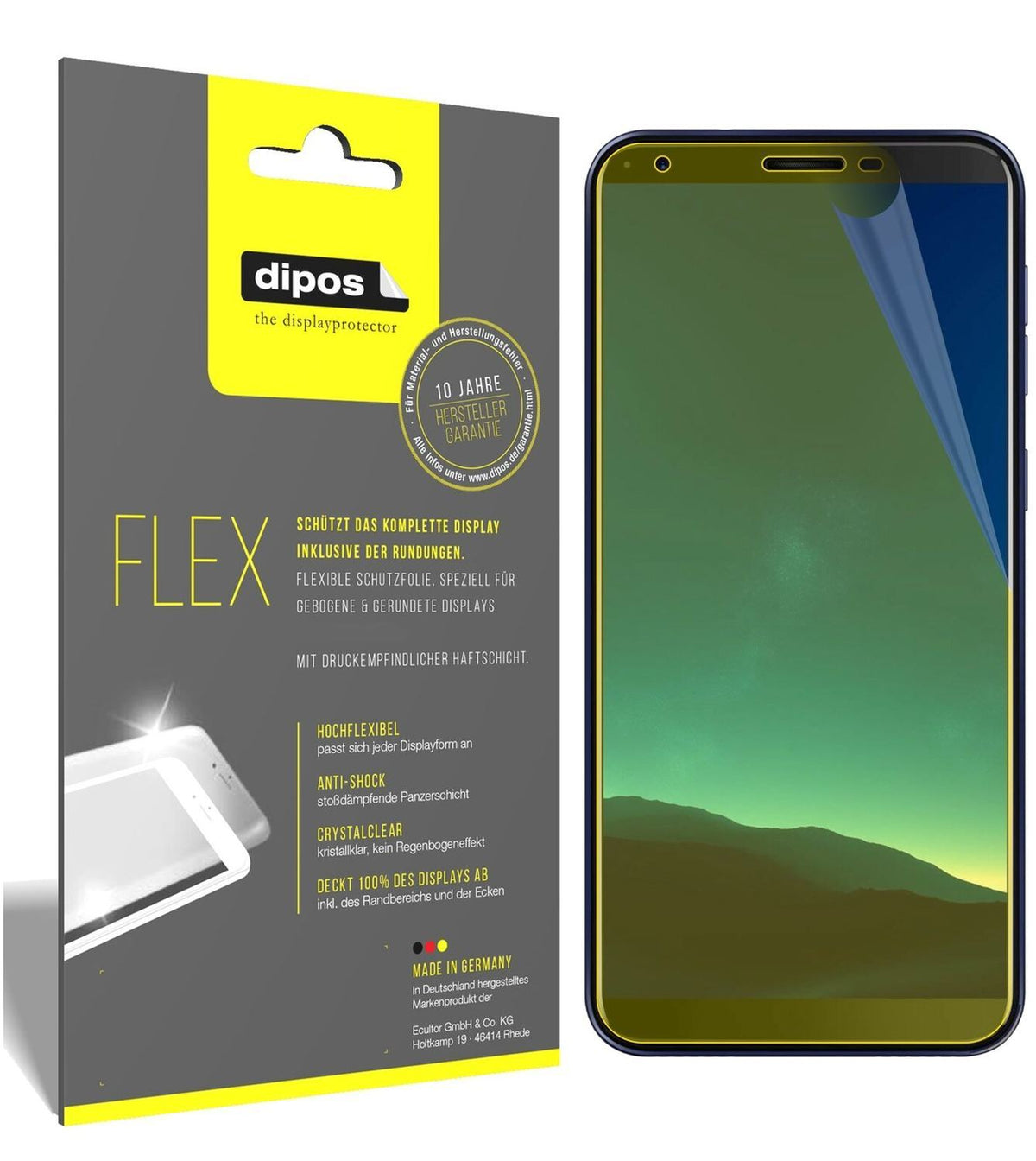 2x 3D Full Cover Schutzfolie für Cubot R11 (2)