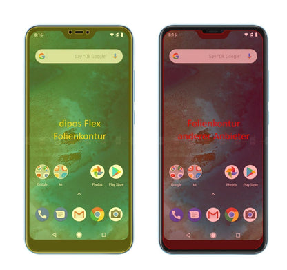 3x 3D Full Cover Schutzfolie für Xiaomi Mi A2 Lite (2)