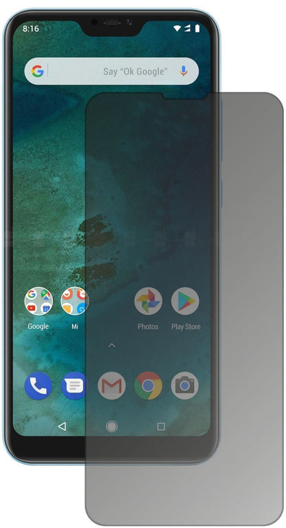 Blickschutzfolie für Xiaomi Mi A2 Lite matt Schutz (2)