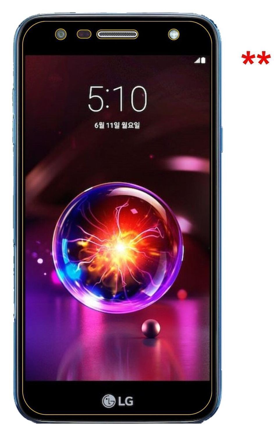 Blickschutzfolie für LG X5 2018 matt Schutzfolie P (5)