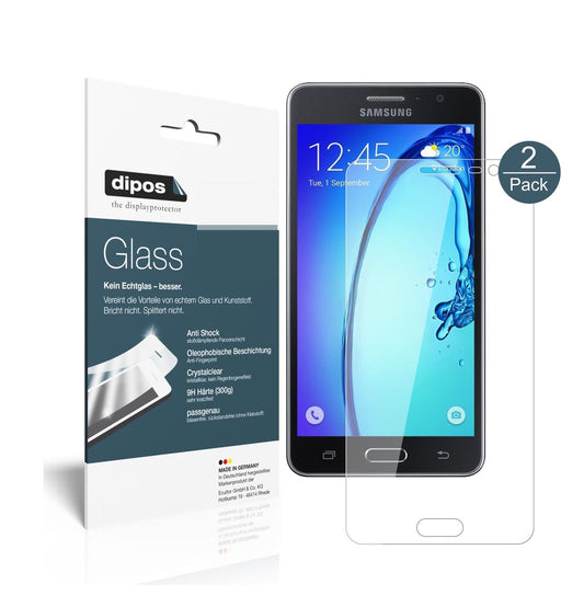 2x 9H Schutzfolie für Samsung Galaxy On6 Panzerfol (1)