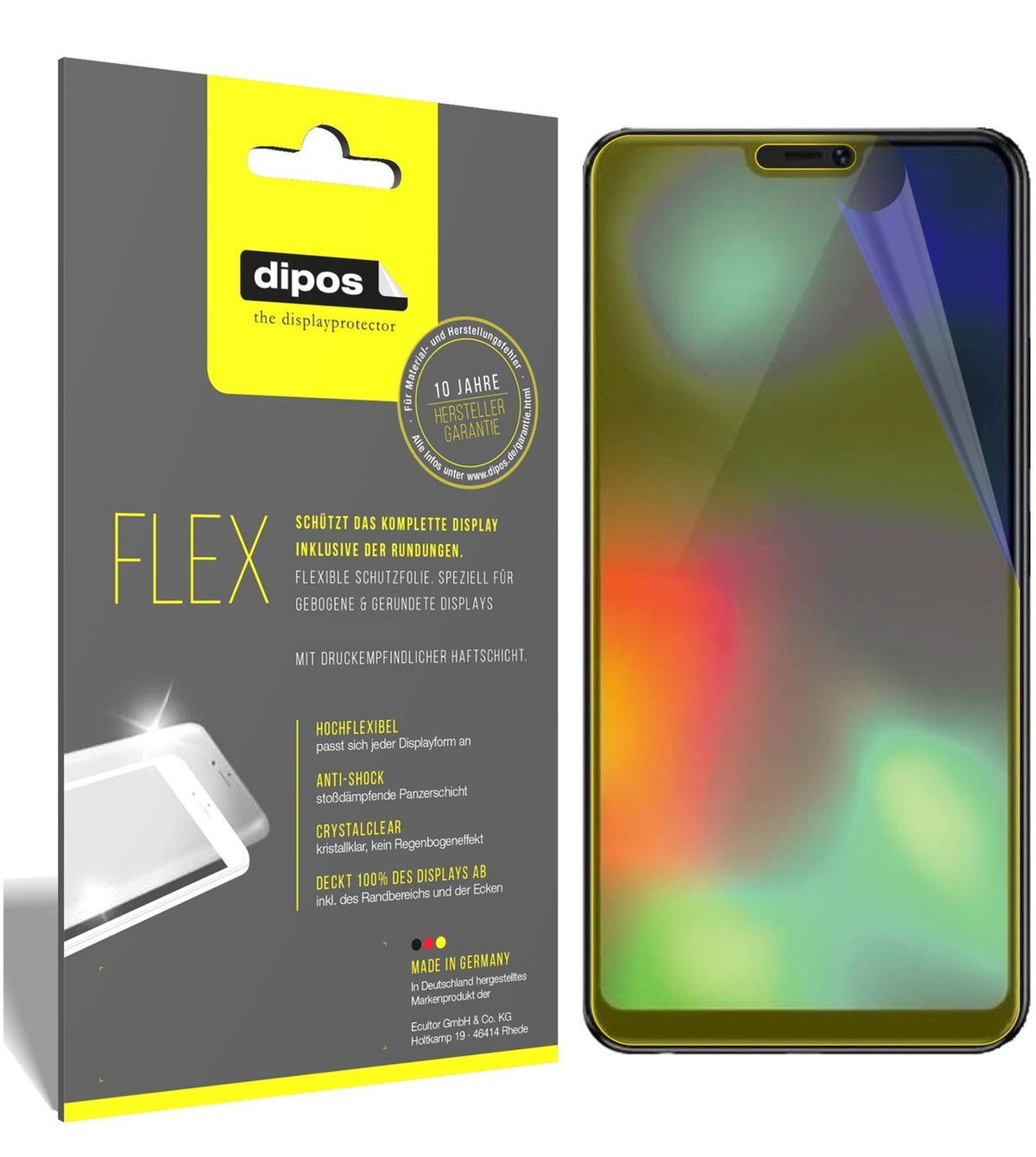 3x 3D Full Cover Schutzfolie für Vivo Z1i (1)