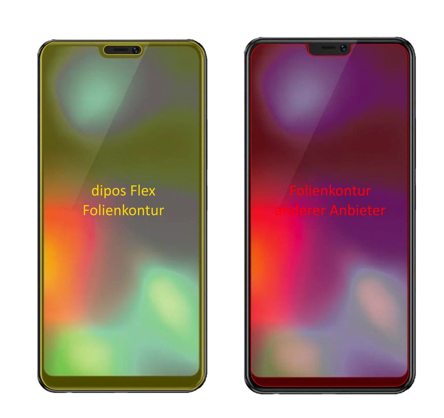 3x 3D Full Cover Schutzfolie für Vivo Z1i (2)