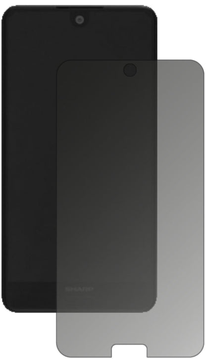 Blickschutzfolie für Sharp Aquos C10 matt Schutzfo (1)
