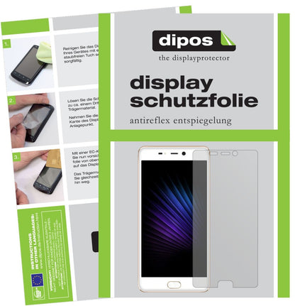 5x Schutzfolie matt für Leagoo T5 Display-Schutzfo (2)