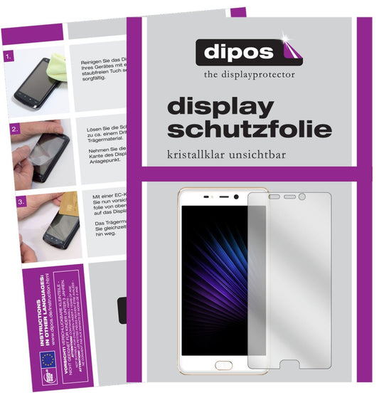 2x Schutzfolie klar für Leagoo T5 Display-Schutzfo (1)