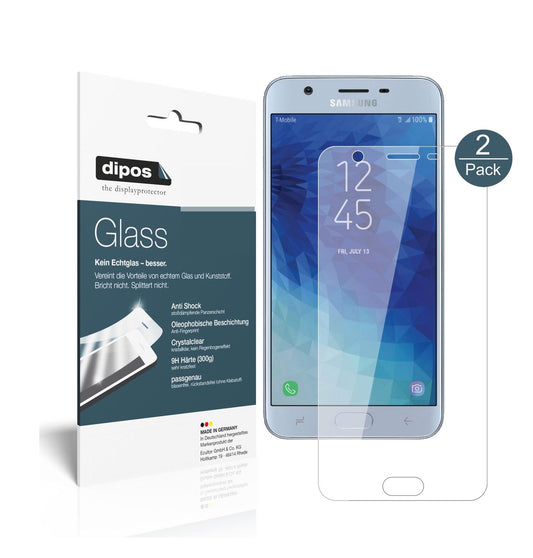 2x 9H Schutzfolie für Samsung Galaxy J7 Star Panze (1)
