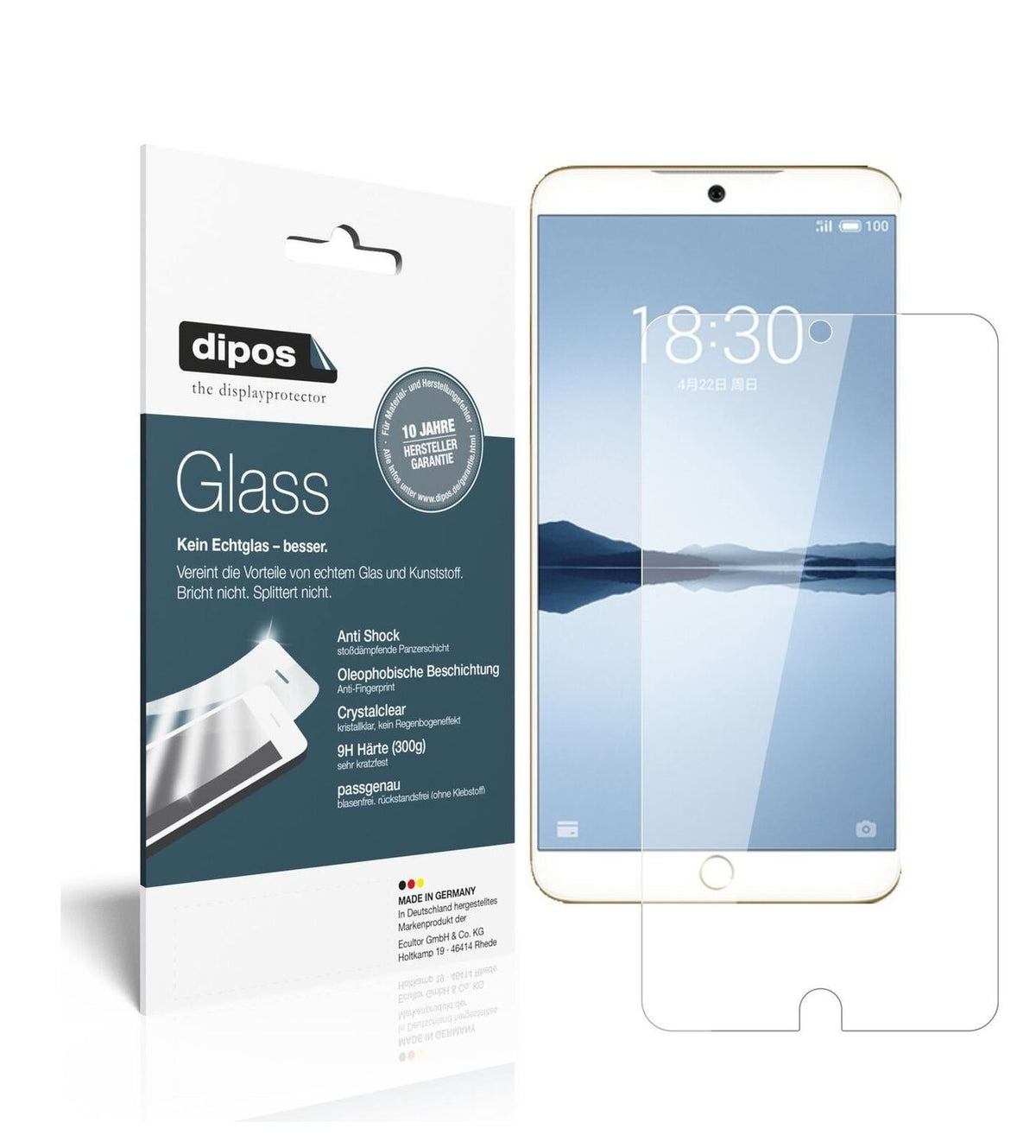 1x 9H Schutzfolie für Meizu 15 Panzerfolie (2)