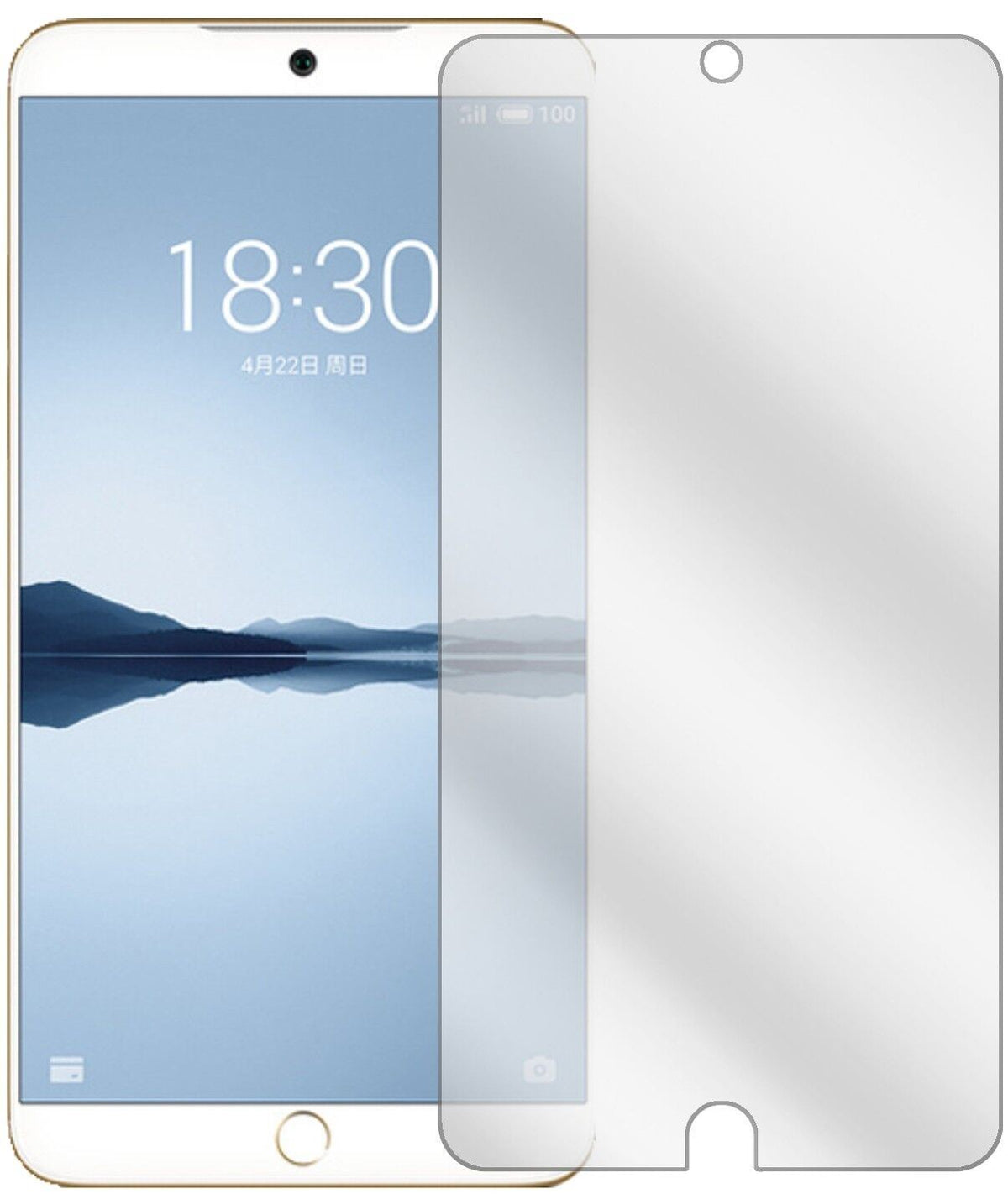 5x Schutzfolie klar für Meizu 15 Display-Schutzfol (1)