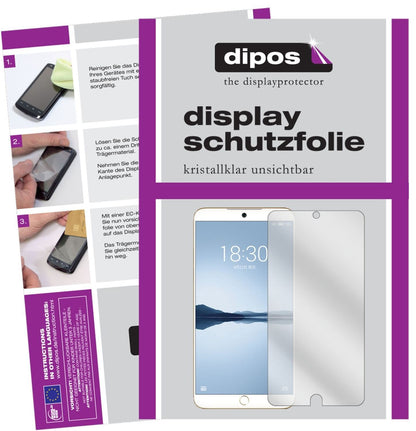 5x Schutzfolie klar für Meizu 15 Display-Schutzfol (2)