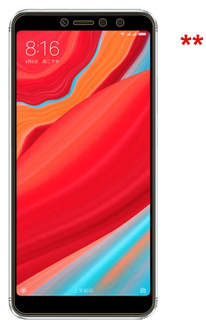 2x Schutzfolie klar für Xiaomi Redmi S2 Display-Sc (5)
