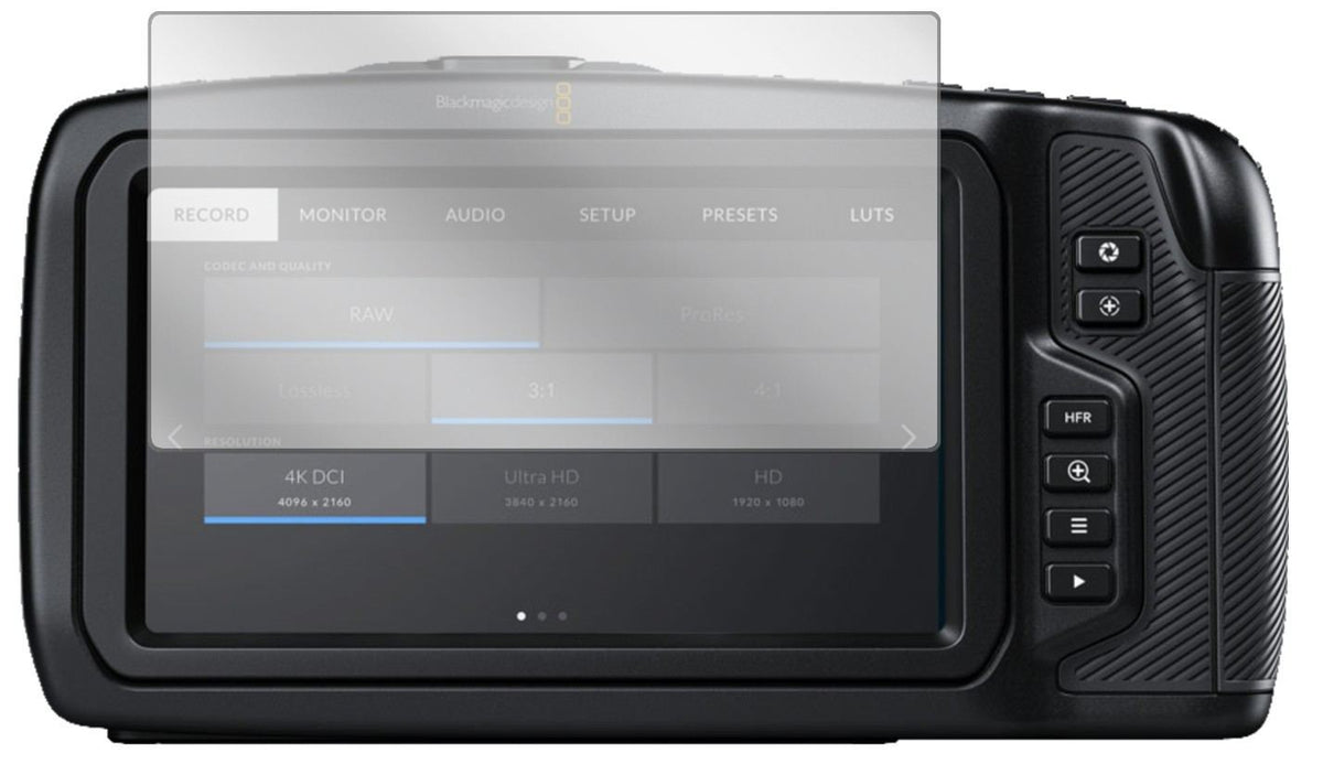 6x Schutzfolie klar für Blackmagic Pocket Cinema 4 (2)