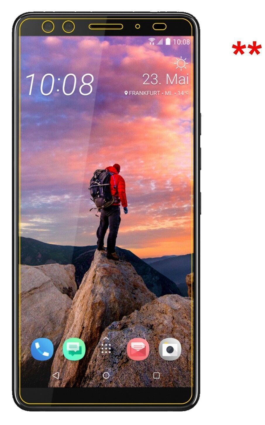 5x Schutzfolie matt für HTC U12 Plus Display-Schut (6)