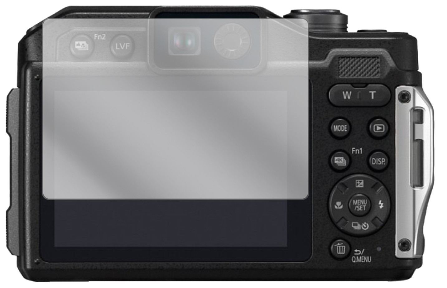 6x Schutzfolie klar für Panasonic Lumix DC-FT7 Dis (2)