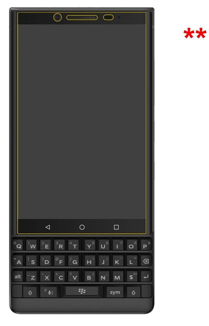 5x Schutzfolie klar für Blackberry Key 2 Display-S (5)
