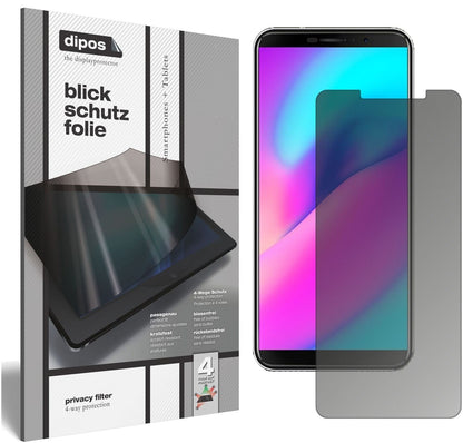 Blickschutzfolie für Cubot J3 Pro matt Schutzfolie (2)