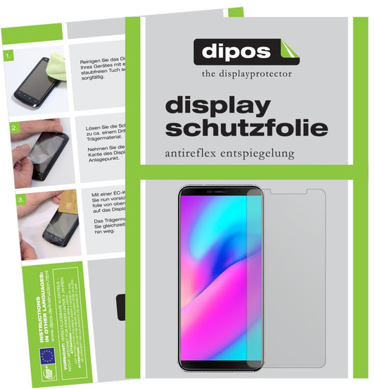 2x Schutzfolie matt für Cubot J3 Display-Schutzfol (1)