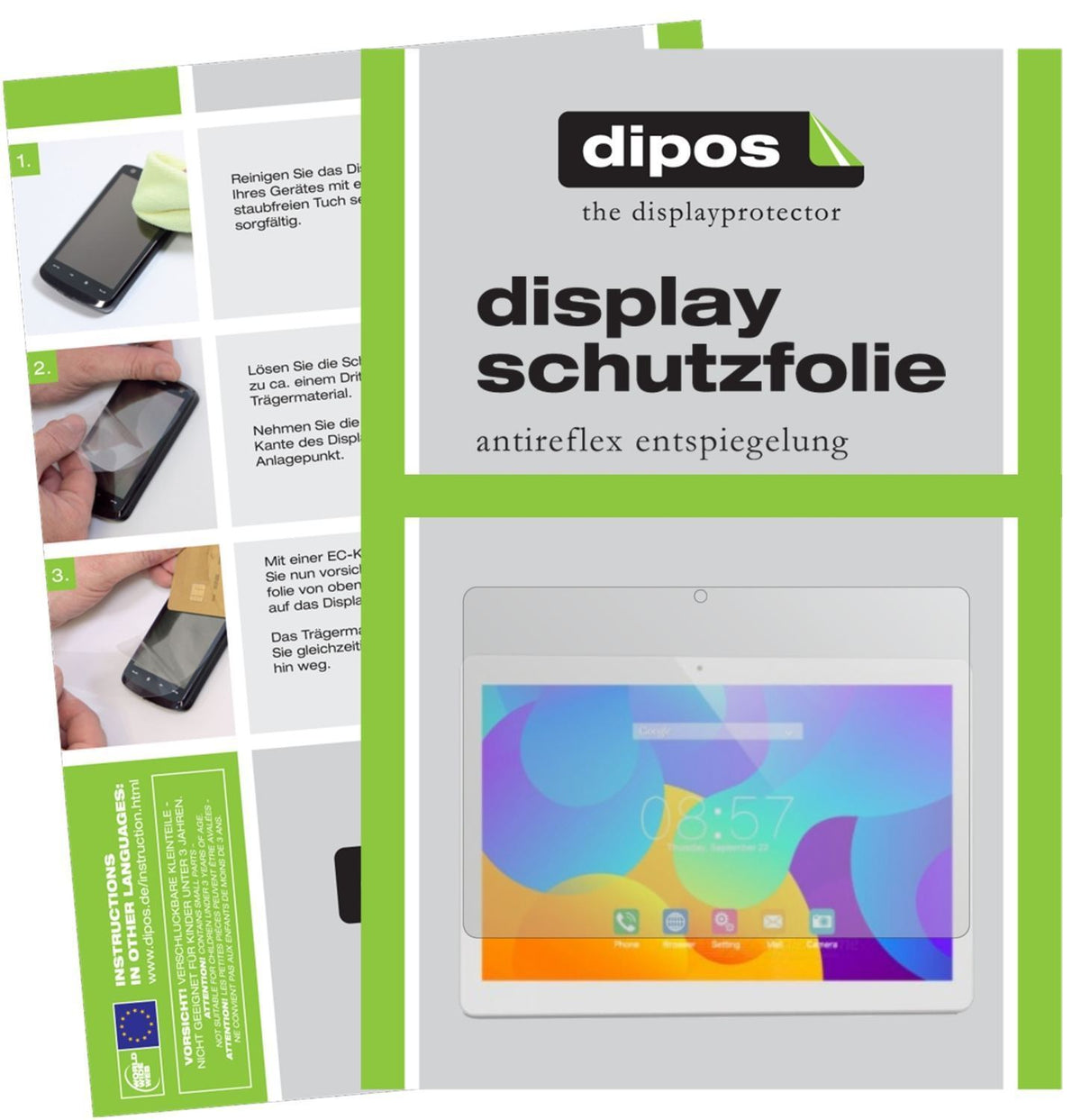 2x Schutzfolie matt für Cube M5 Display-Schutzfoli (1)