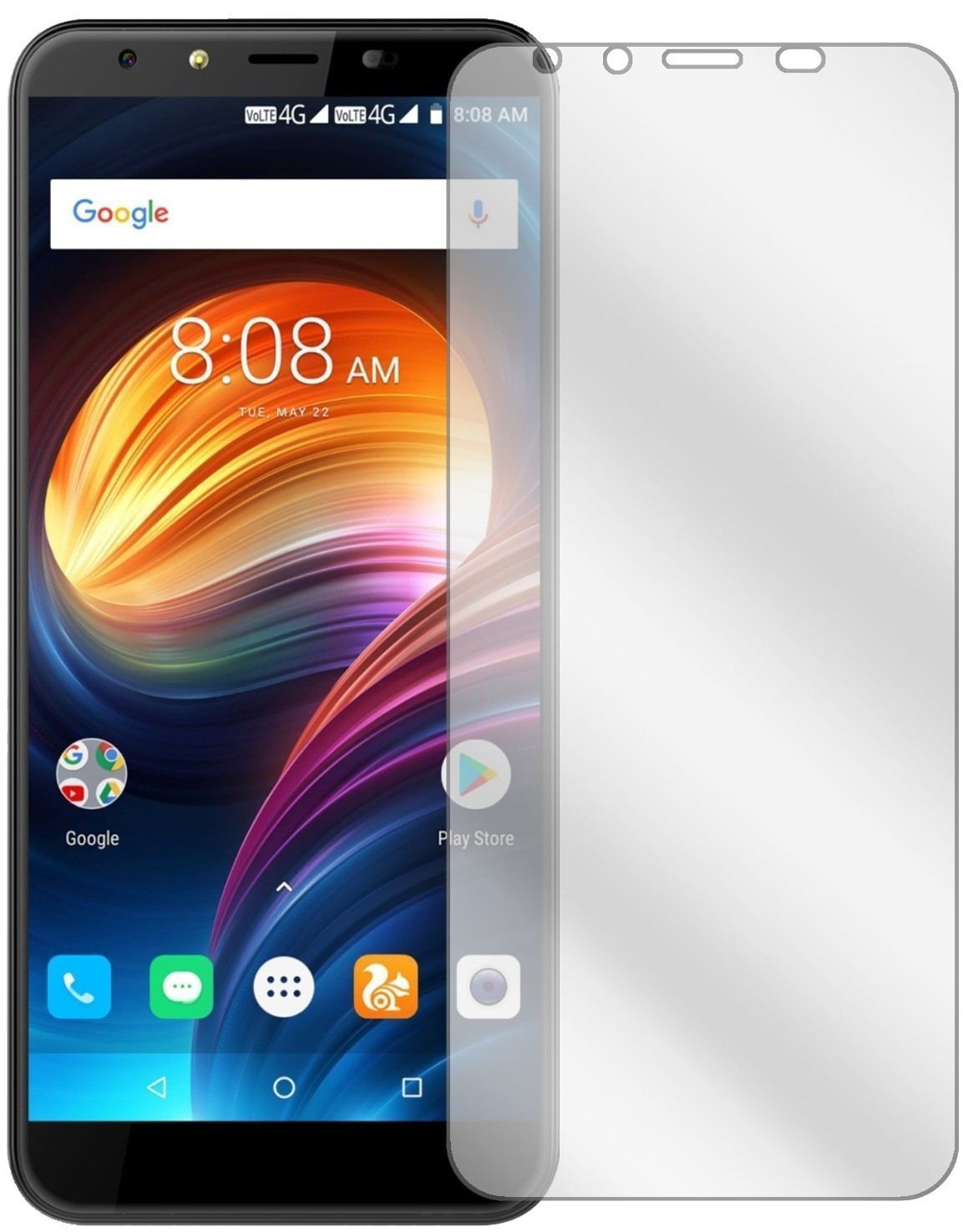 2x Schutzfolie klar für iVooMi i2 Display-Schutzfo (2)