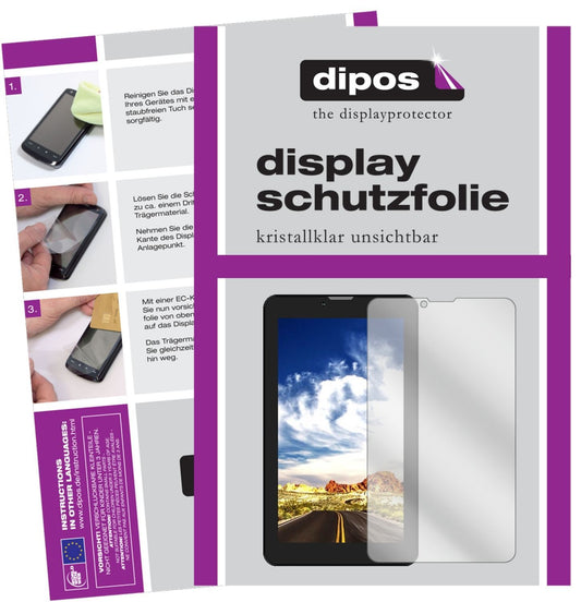 2x Schutzfolie klar für Lava T71 Display-Schutzfol (1)