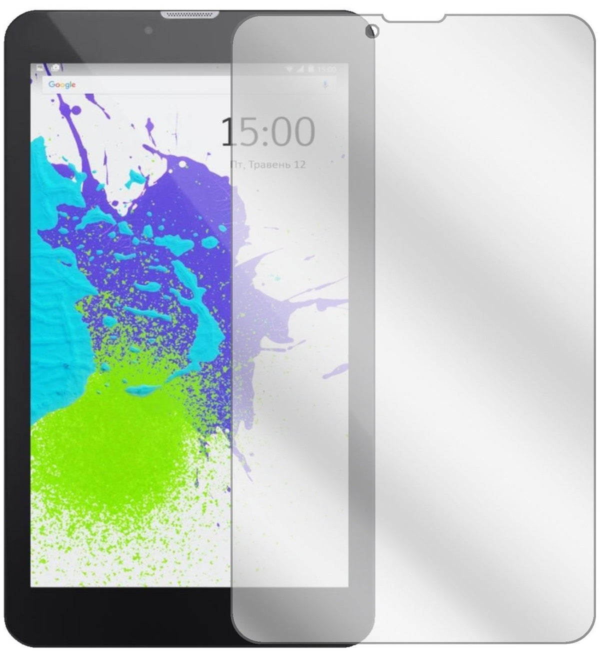 2x Schutzfolie klar für Pixus Touch 7 3G Display-S (2)