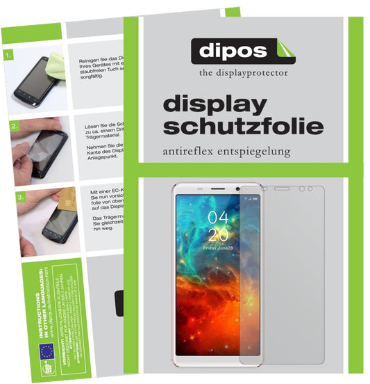 2x Schutzfolie matt für Gooweel S9 Display-Schutzf (1)