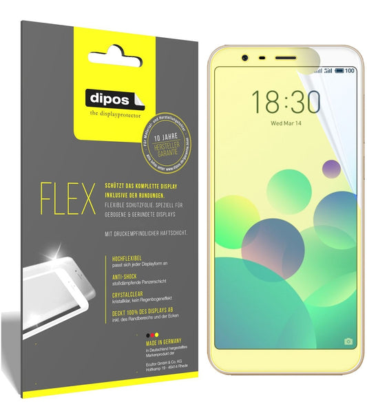 3x 3D Full Cover Schutzfolie für Meizu M8C (1)