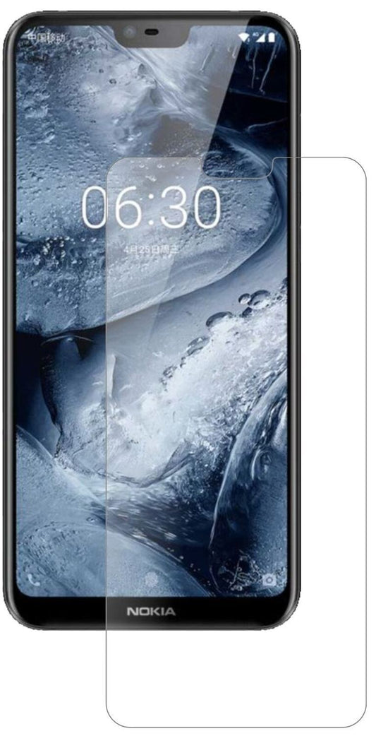 1x 9H Schutzfolie matt für Nokia X6 2018 TA1099 Pa (1)