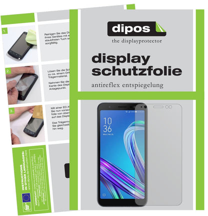 6x Schutzfolie matt für Asus Zenfone Live L1 ZA550 (1)