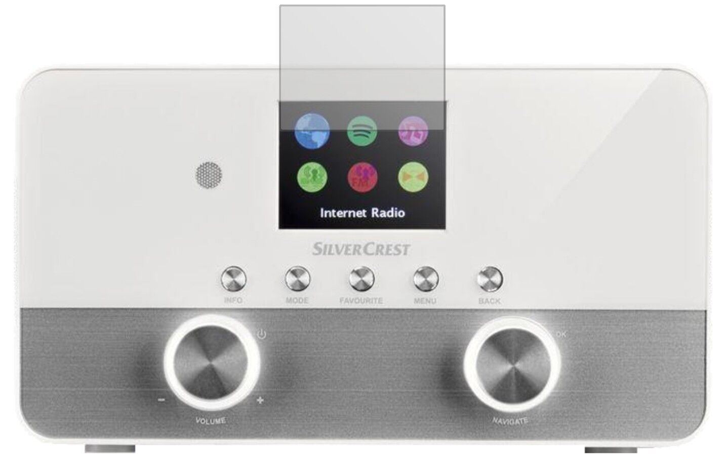 5x Schutzfolie matt für Silvercrest 4 in 1 Stereo  (1)