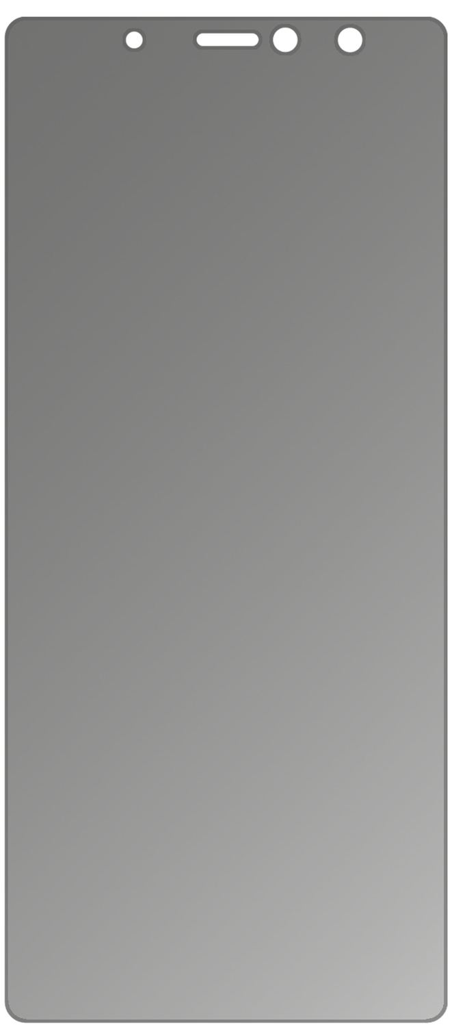 Blickschutzfolie für BQ Aquaris X2 Pro matt Schutz (3)
