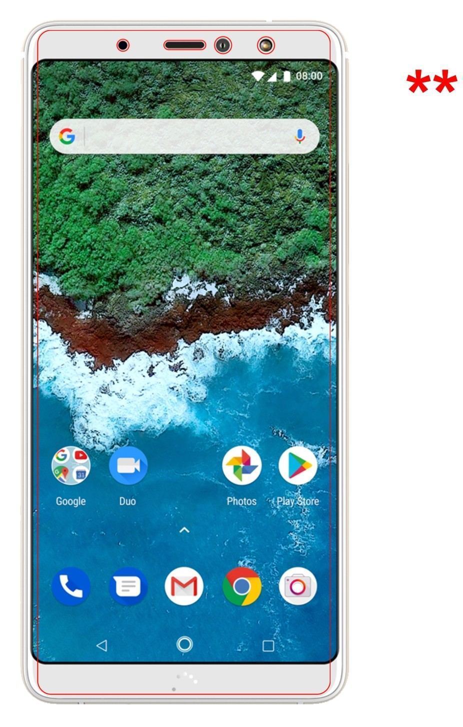 Blickschutzfolie für BQ Aquaris X2 Pro matt Schutz (5)