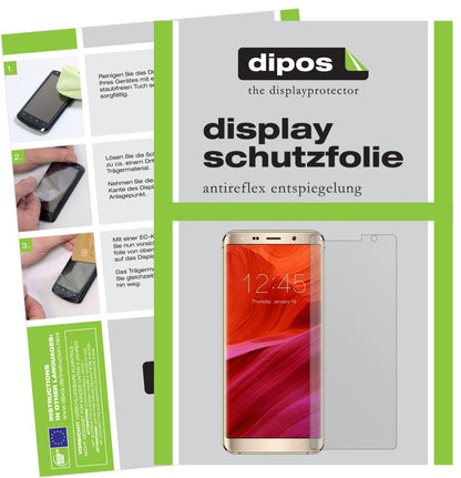 2x Schutzfolie matt für Meiigoo Mate 10 Display-Sc (1)