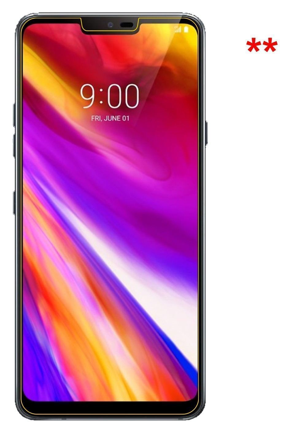 2x 9H Schutzfolie für LG G7 ThinQ Panzerfolie (9)