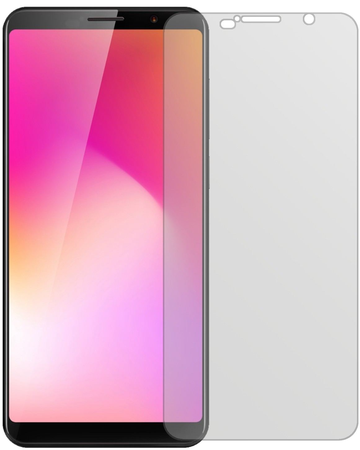 2x Schutzfolie matt für Cubot Power Display-Schutz (2)