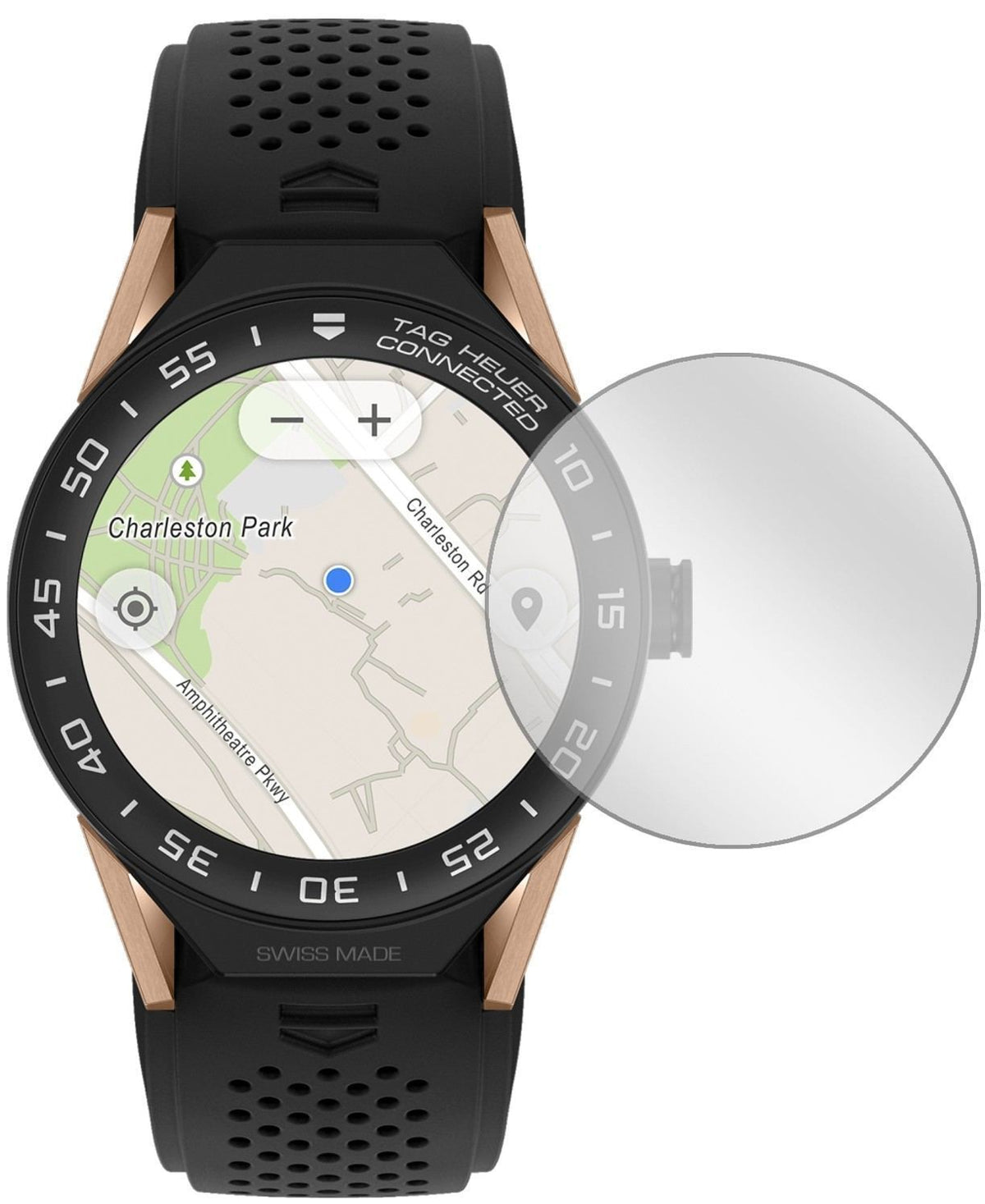 6x Schutzfolie klar für Tag Heuer Connected Modula (2)