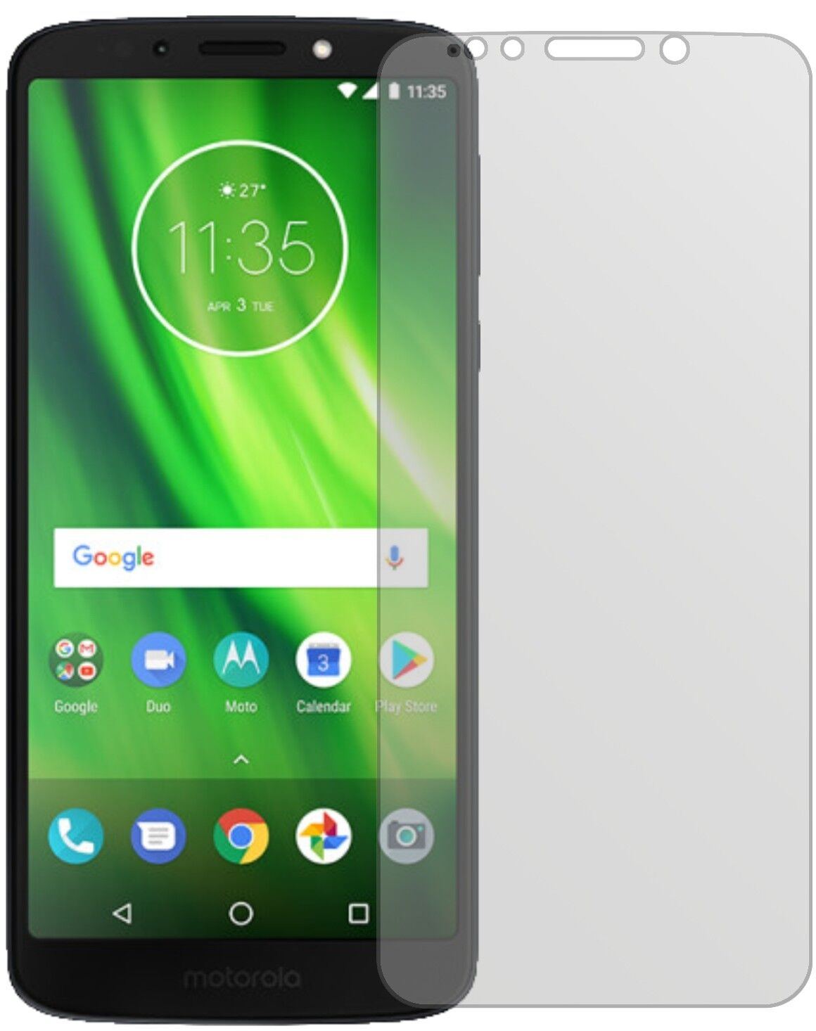 5x Schutzfolie matt für Lenovo Moto G6 Play Displa (1)