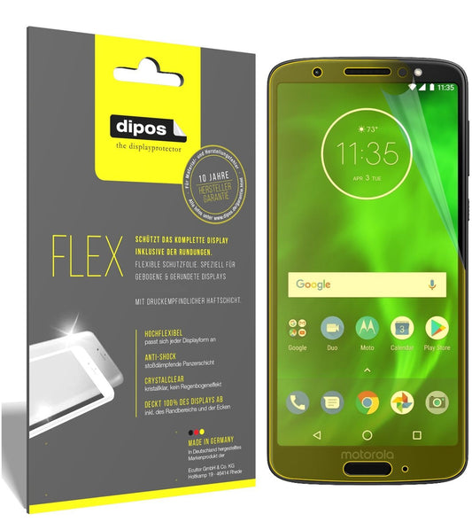 3x 3D Full Cover Schutzfolie für Lenovo Moto G6 (1)
