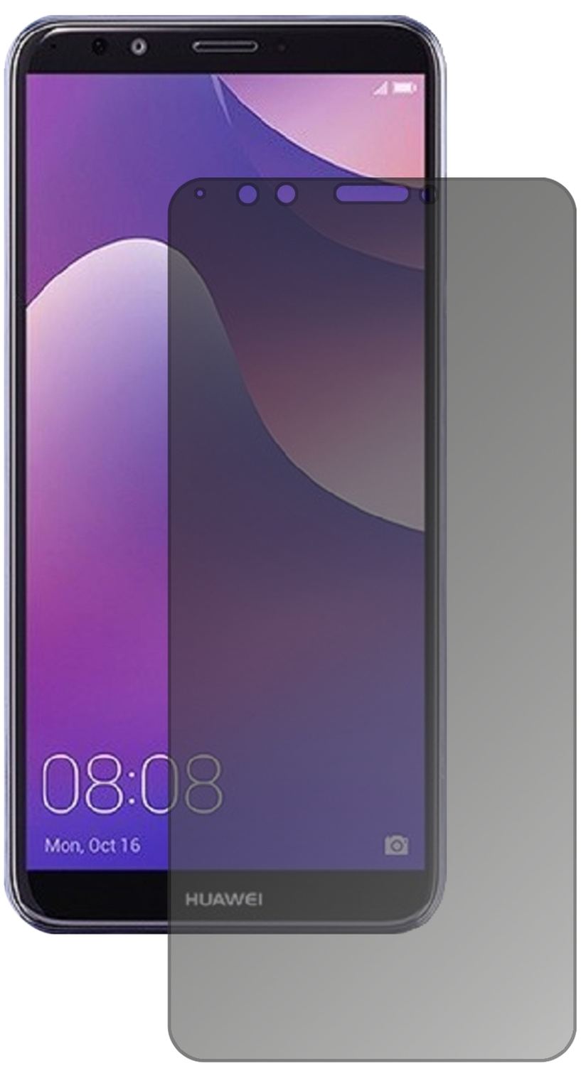 Blickschutzfolie für Huawei Y7 (2018) matt Schutzf (2)