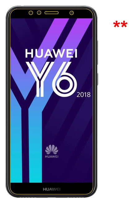 2x 9H Schutzfolie matt für Huawei Y6 (2018) Panzer (9)