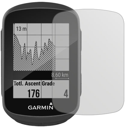 3x Schutzfolie matt für Garmin Edge 130 Display-Sc (2)