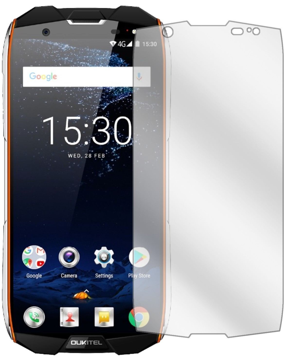 2x Schutzfolie klar für Oukitel WP5000 Display-Sch (2)
