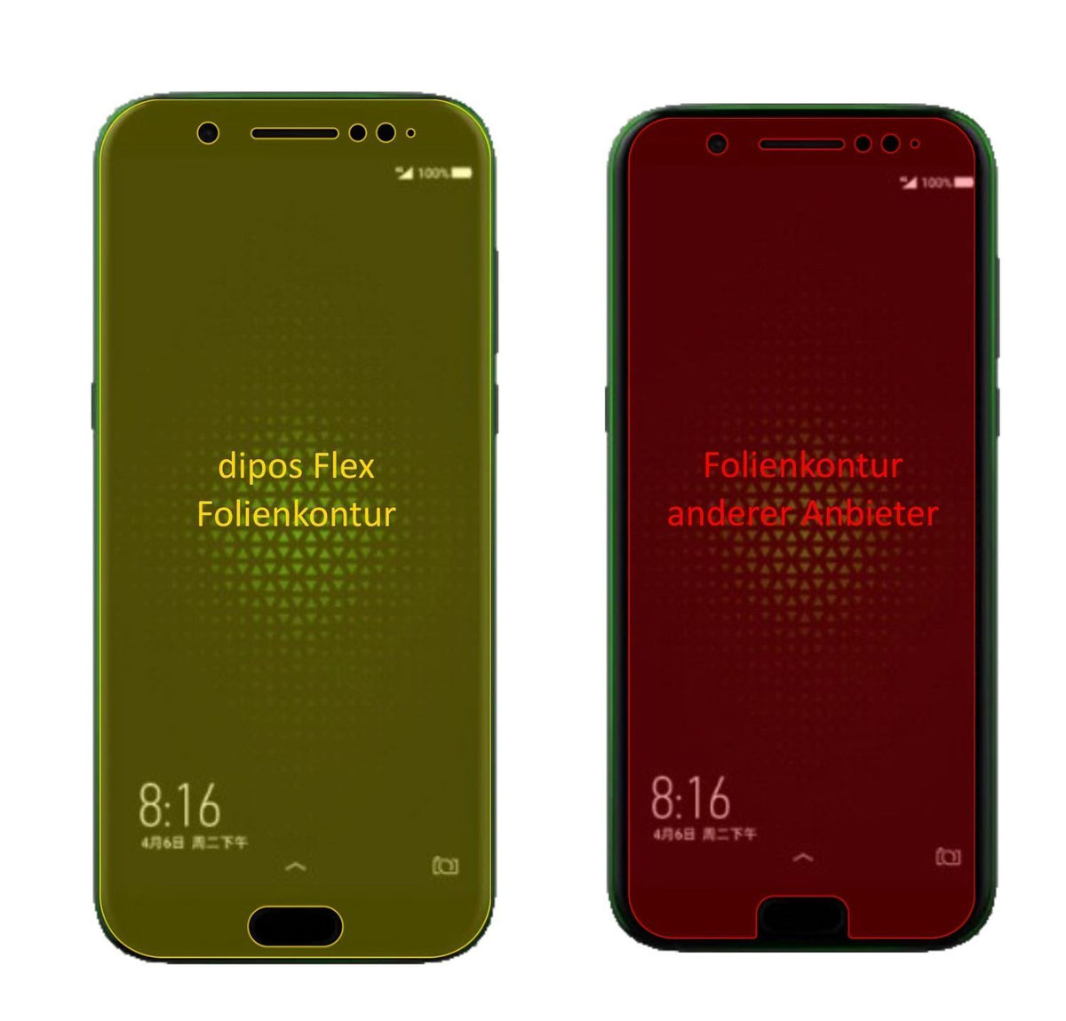 3x 3D Full Cover Schutzfolie für Xiaomi Black Shar (2)